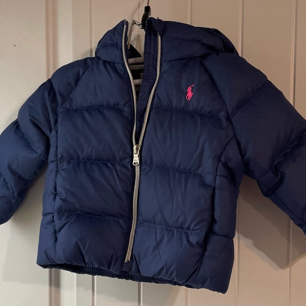 Polo by Ralph Lauren Kids Navy Puffer Jacket